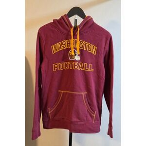 Fanatics Washington Football Pullover Hoodie Men's Size Small Red Yellow